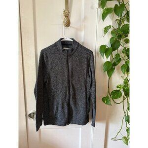 Old Navy size large gray zip up sweater